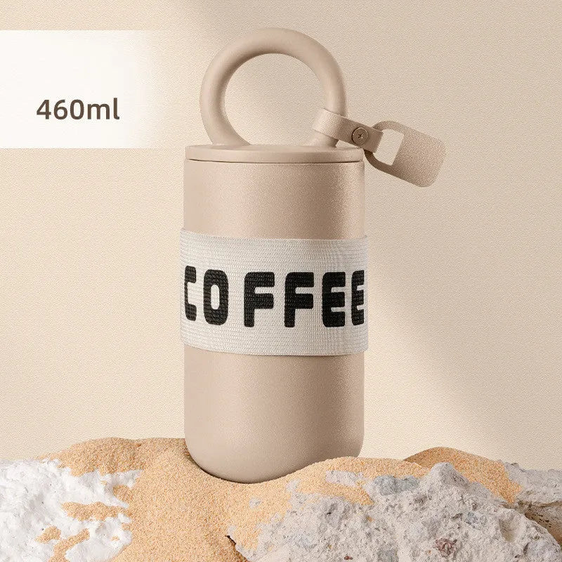 Compact Portable Stainless Steel Accompanying Cup Couples